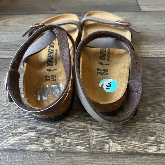Birkenstocks Daloa Women's Sandals Leather Brown Size 37/240 NEW - Picture 3 of 7